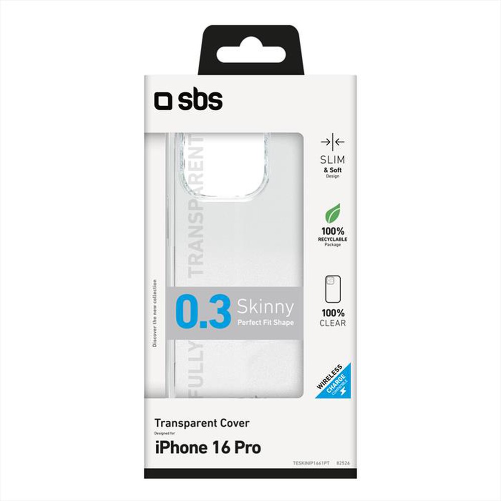 Immagine del prodotto SBS - Cover TESKINIP1661PT iPhone 16 Pro