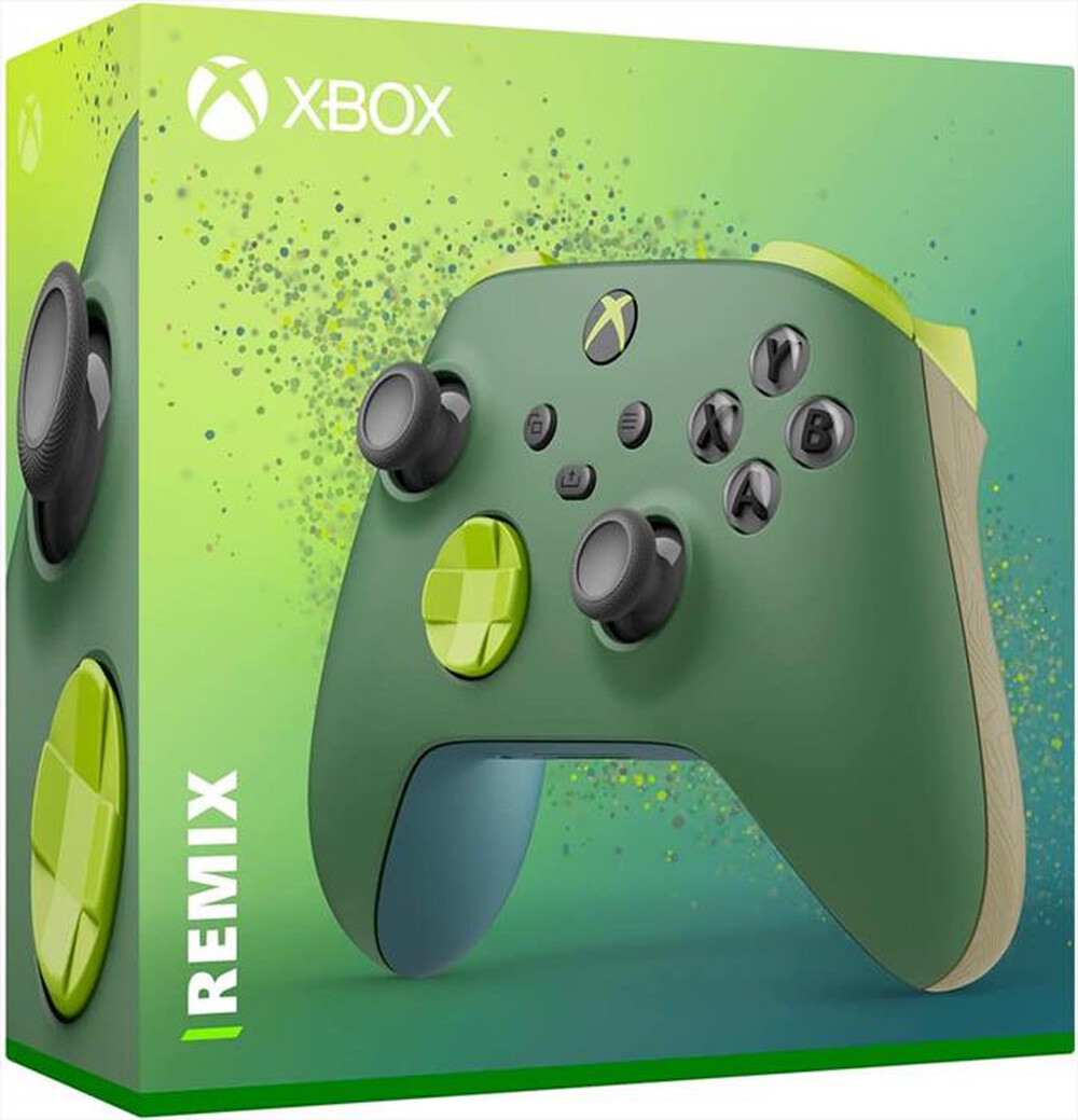"MICROSOFT - XBOX CONTROLLER WIRELESS ED. SPECIALE REMIX-Verde"