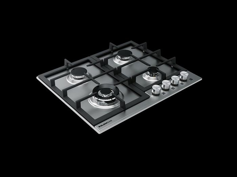 Immagine del prodotto GLEM GAS - Piano cottura a gas GTD64THIXN 58,5 cm-Acciaio Satinato