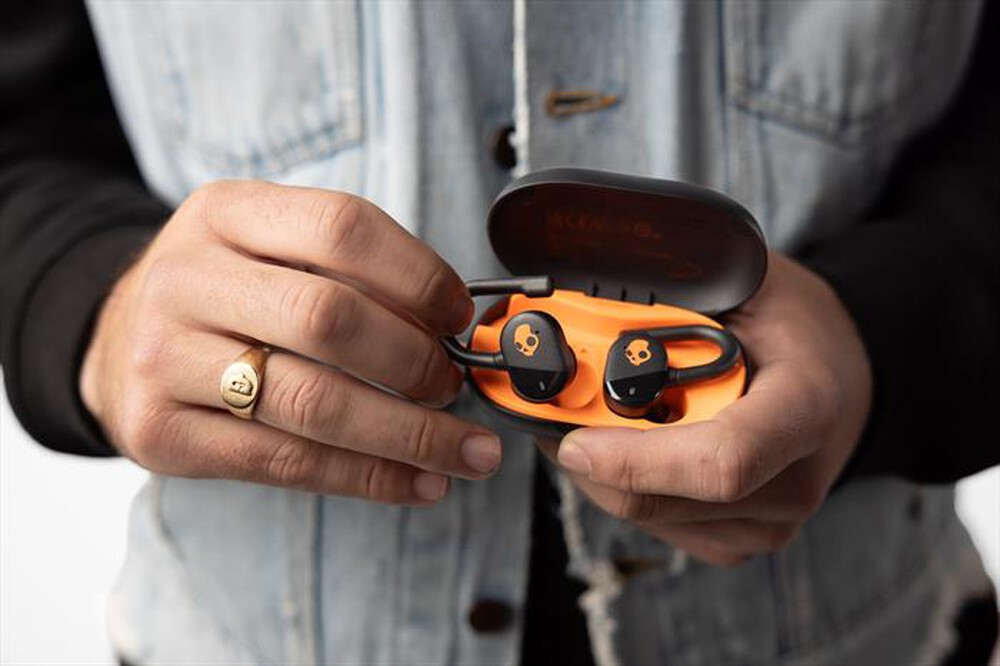 Immagine del prodotto SKULLCANDY - Auricolare bluetooth PUSH PLAY ACTIVE TWS-Nero/Arancione