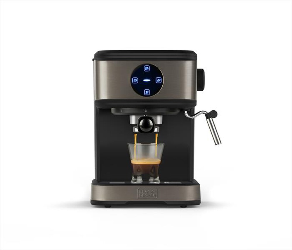 Immagine del prodotto BLACK & DECKER - Macchina da caffè espresso BXCO850E-Grigio anti-impronta