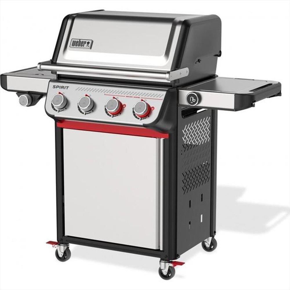 "WEBER - Barbecue a 4 bruciatori SPIRIT SP-435-Acciaio inossidabile / Nero"