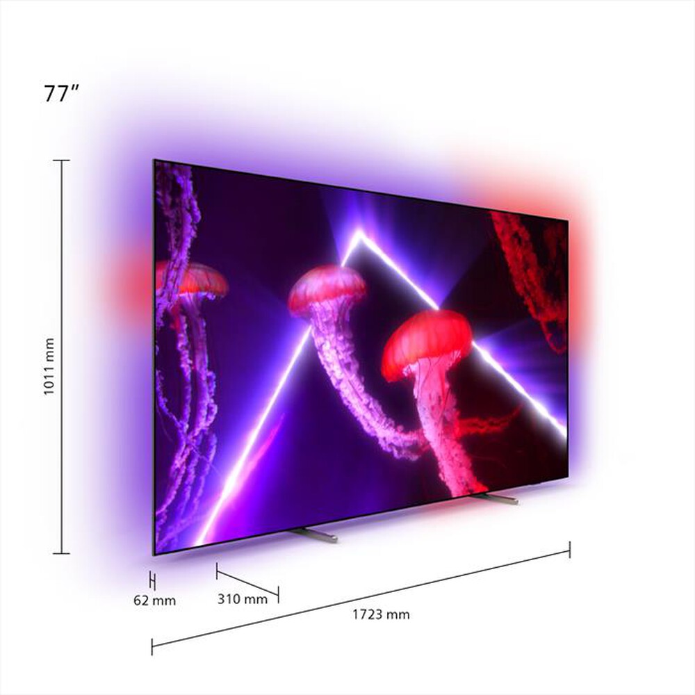 "PHILIPS - Ambilight Smart TV OLED UHD 4K 77\" 77OLED807/12"