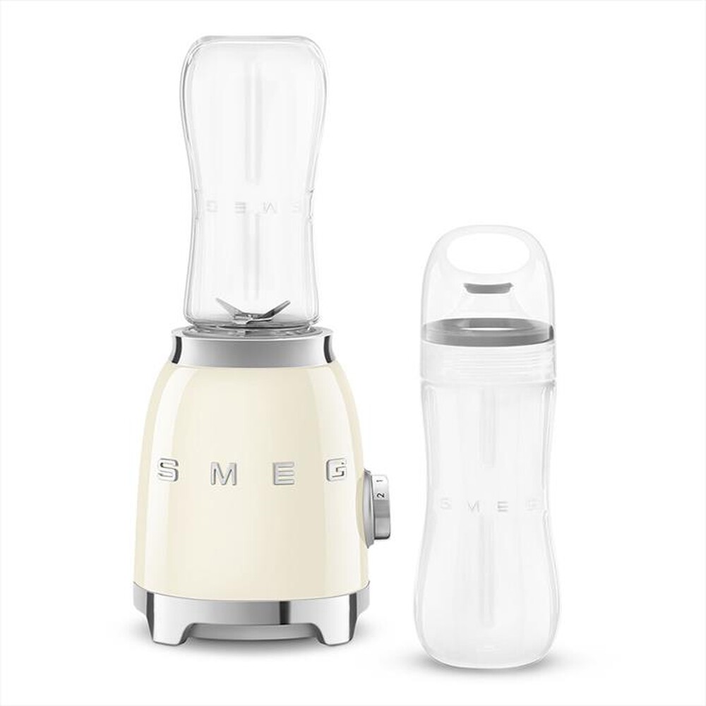 "SMEG - Frullatore Compatto 50's Style- PBF01CREU-Panna"