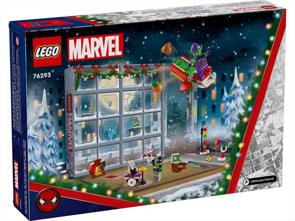 "LEGO - Calendario dell’avvento 2024 Spider-Man - 76293-Multicolore"