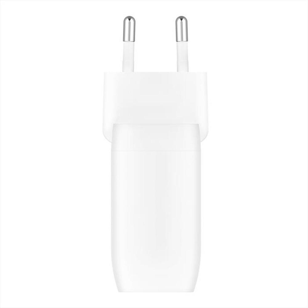 "BELKIN - CARICABATTERIE DA PARETE DUAL 30W PORTA USB-C-BIANCO"