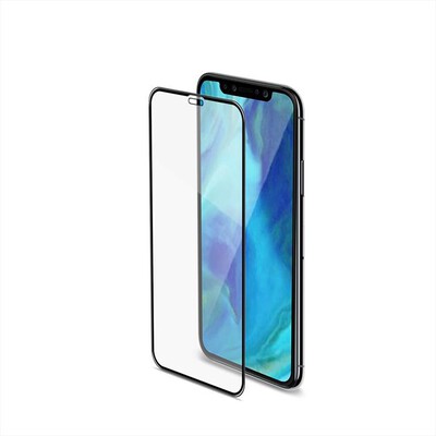 CELLY - VETRO 3D PER IPHONE XR BLACK-Trasparente/Vetro