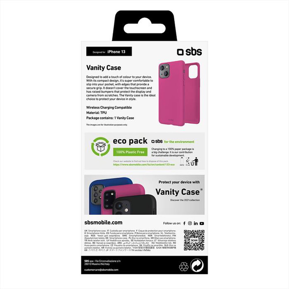 Immagine del prodotto SBS - TECOVVANIP1361P-Rosa