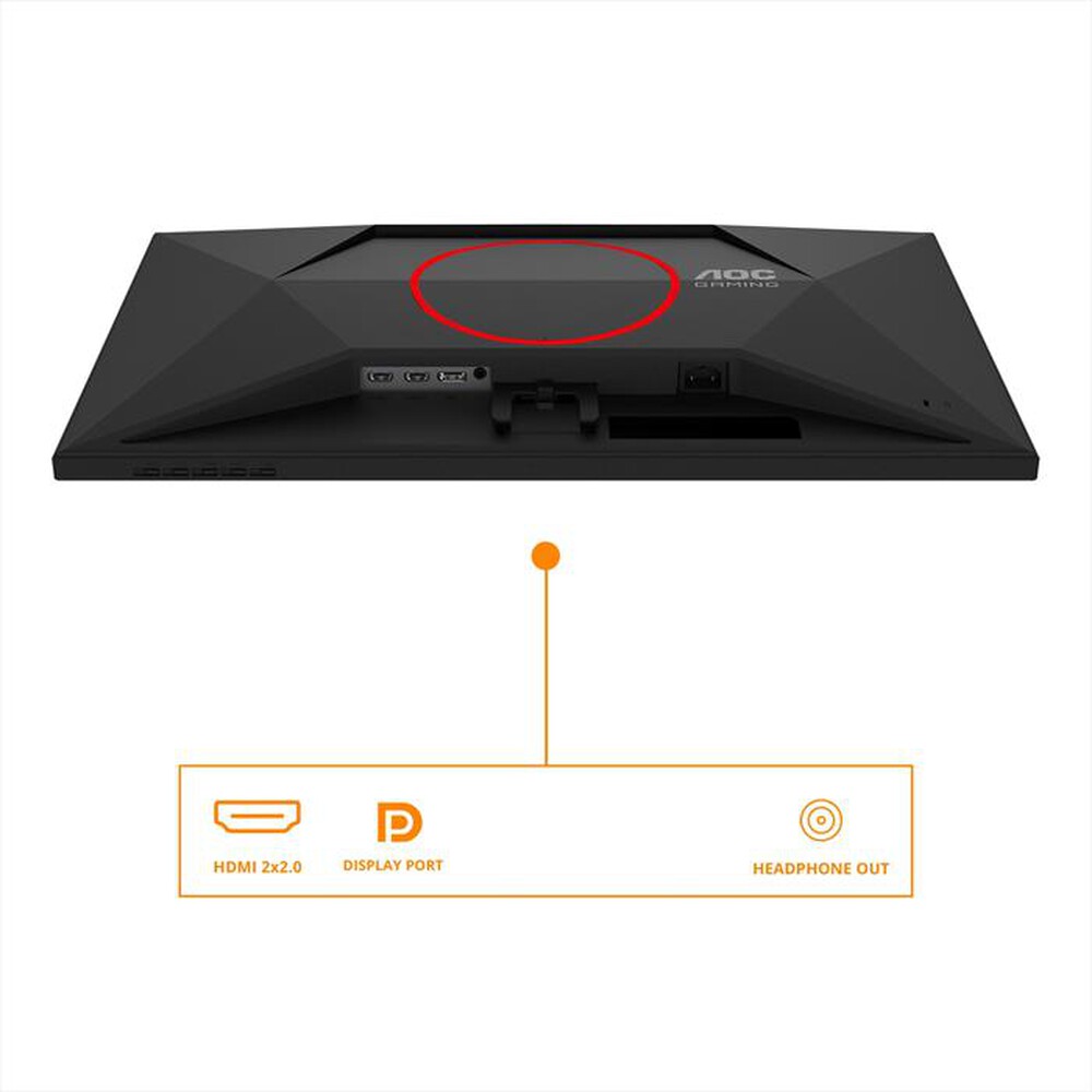 Immagine del prodotto AOC - Monitor LCD FHD 27" 27G4HRE-NERO