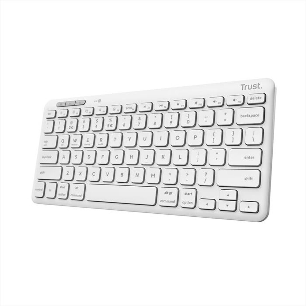 "TRUST - Tastiera LYRA COMPACT WL-White"