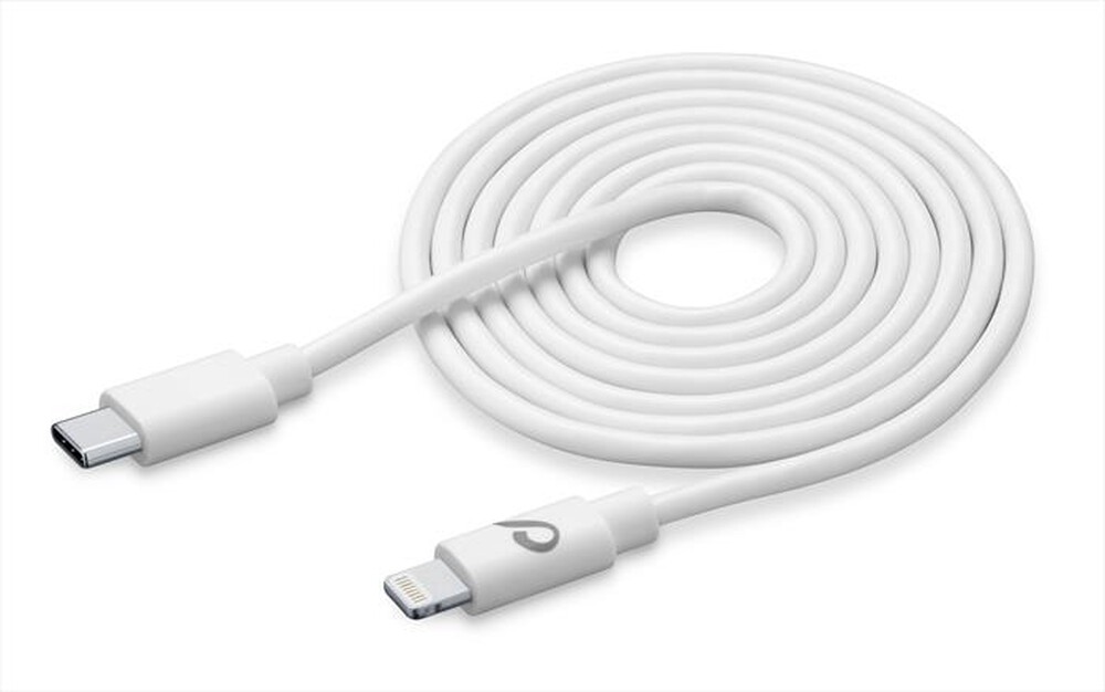 "CELLULARLINE - USBDATAC2LMFI2MW USB Data Cable Home-USB-C-Bianco"