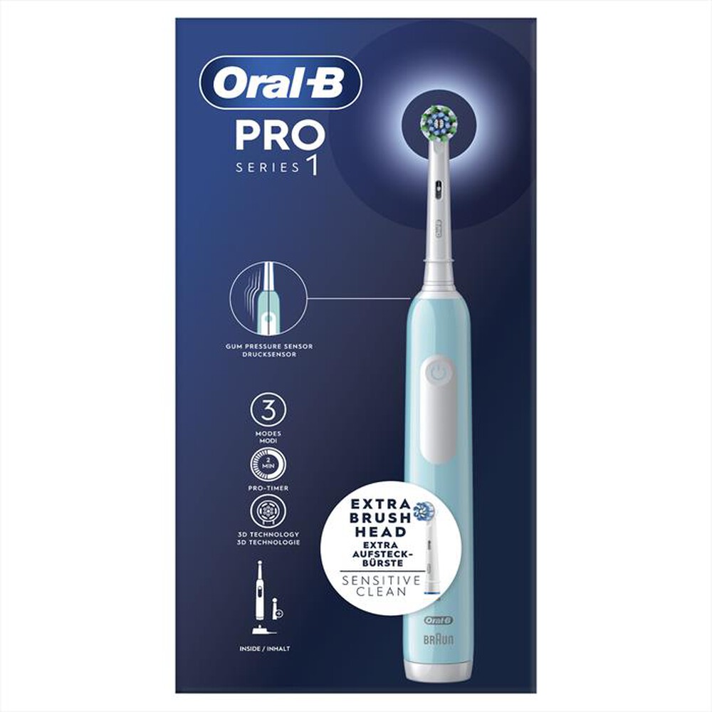 "ORAL-B - Spazzolino elettrico SERIES 1-Blu"