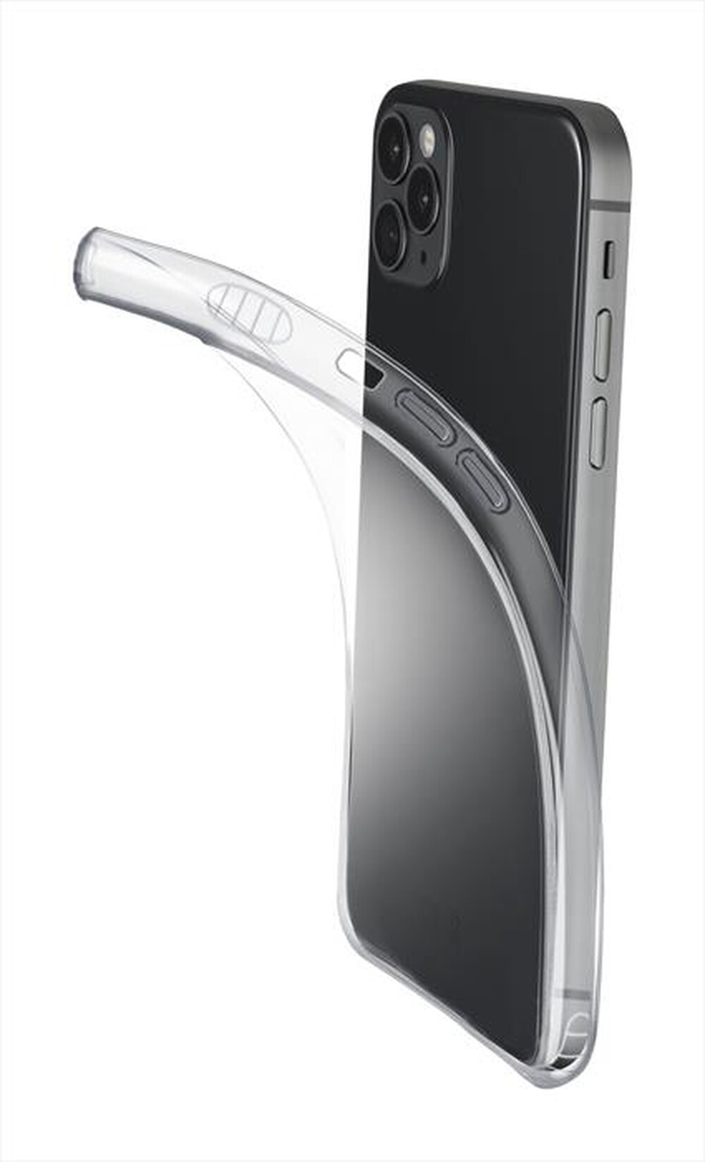 Immagine del prodotto CELLULARLINE - FINECIPH12MAXT Custodia in gomma per iPhone 12 MAX-Trasparente