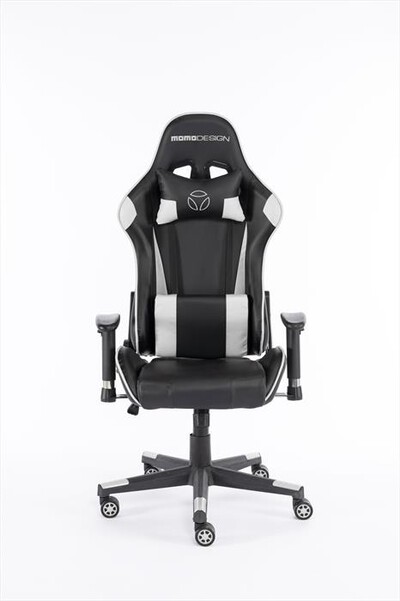 MOMODESIGN - MD-GC005A-KW CHAIR GAMING - WHITE/BLACK