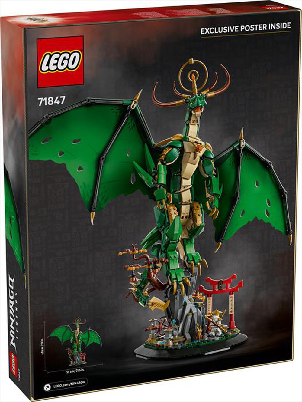 "LEGO - DRAGO-GUARDIANO-,"