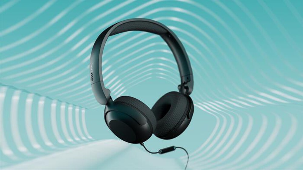 Immagine del prodotto PHILIPS - Cuffie on-ear cablate TAH2100BK/00-Black