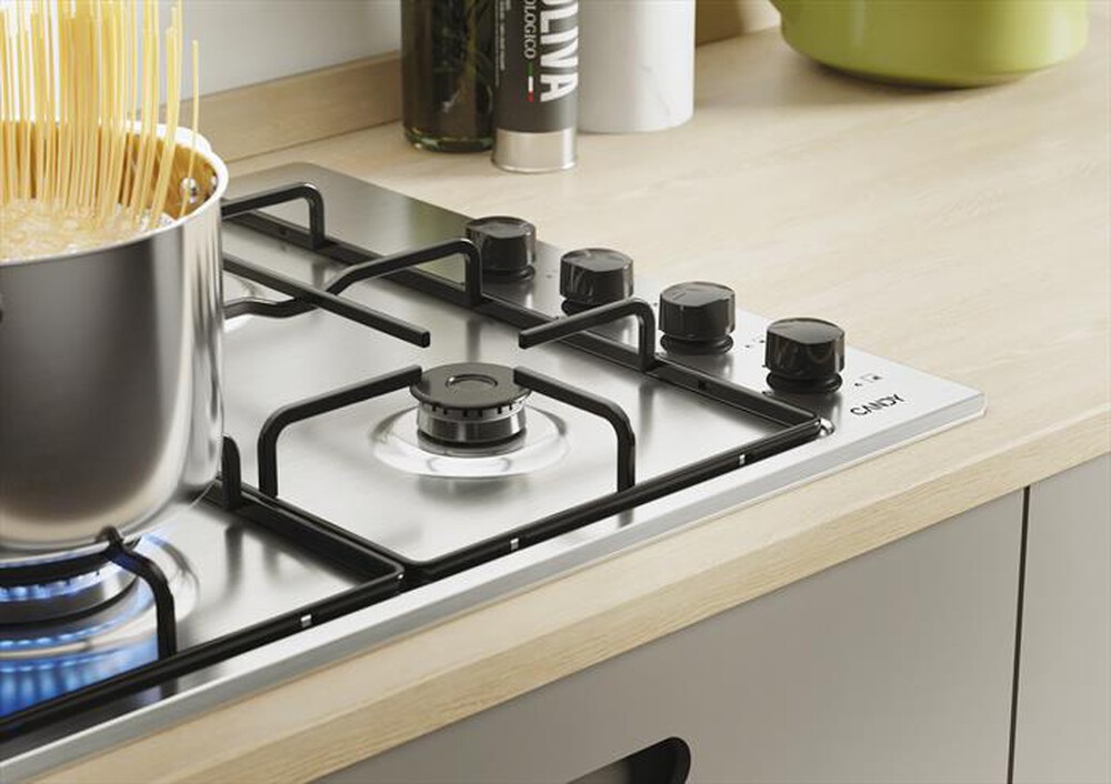 Immagine del prodotto CANDY - Piano cottura a gas CHW6LBX 59,5cm-INOX