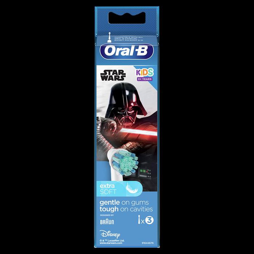 "ORAL-B - Testina di ricambio KIDS STAR WARS X3"