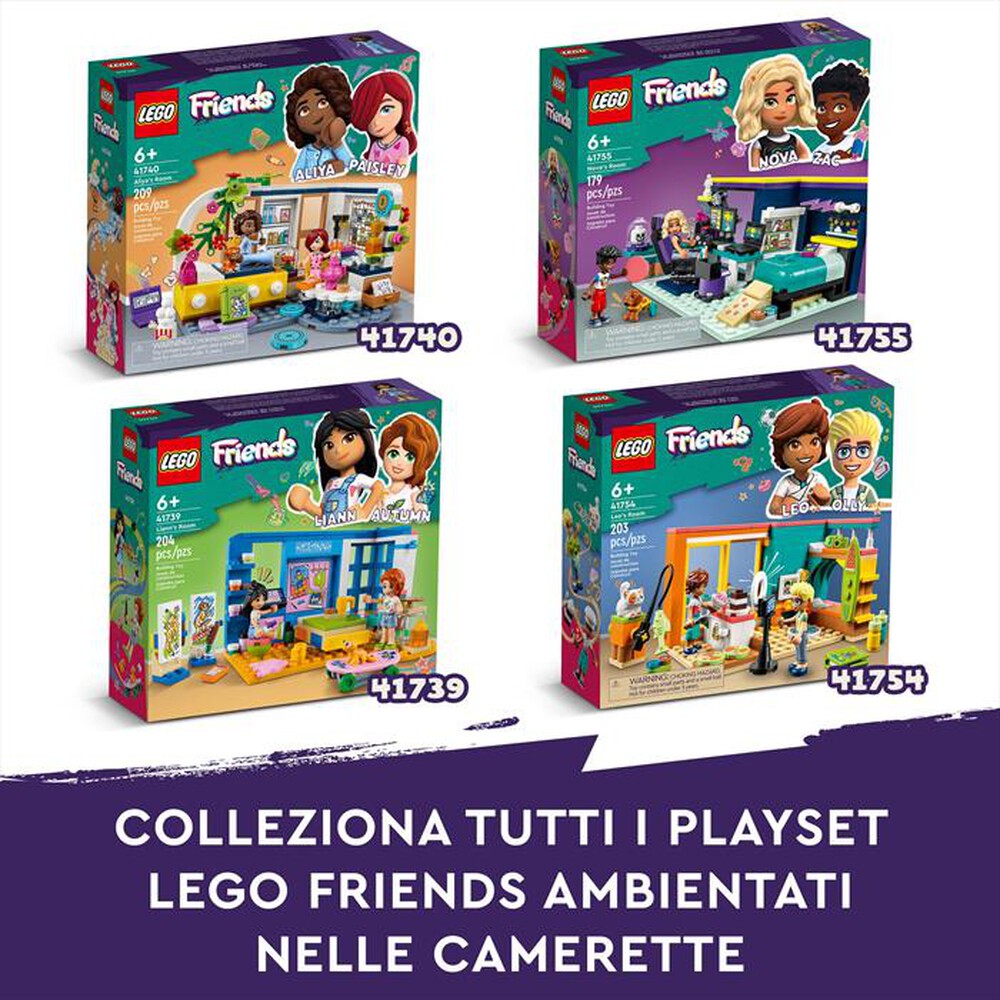 Immagine del prodotto LEGO - FRIENDS La cameretta di Liann - 41739