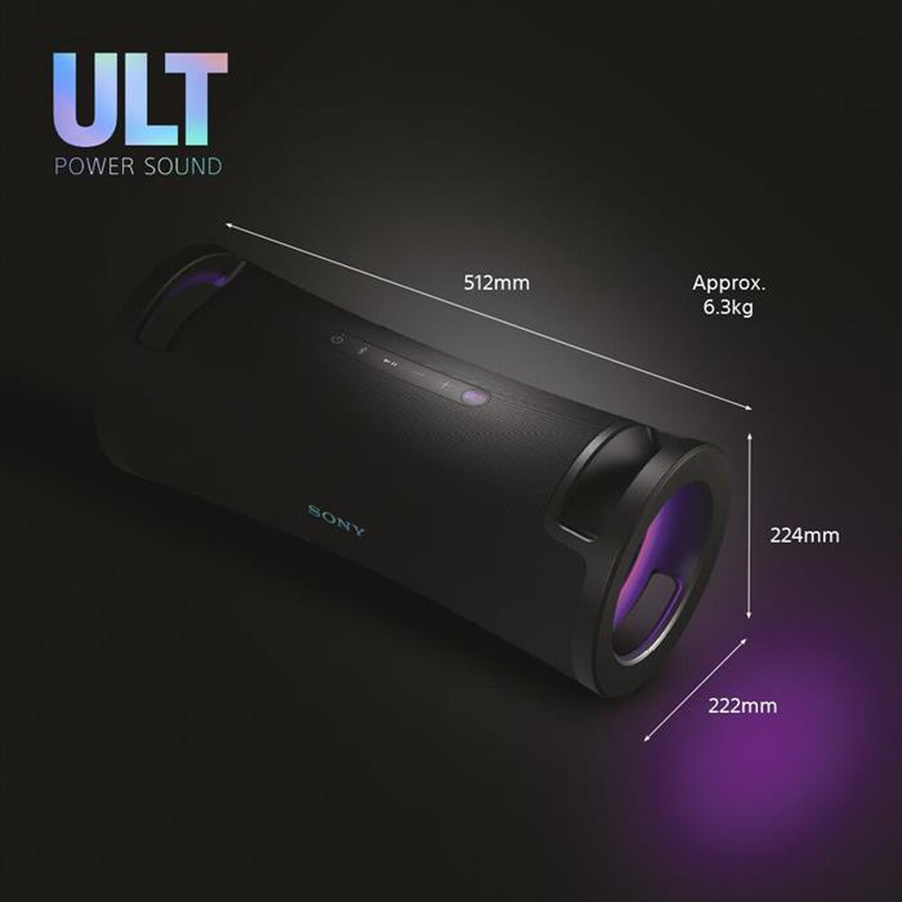 Immagine del prodotto SONY - Speaker portatile wireless SRSULT70B.EU8-nero