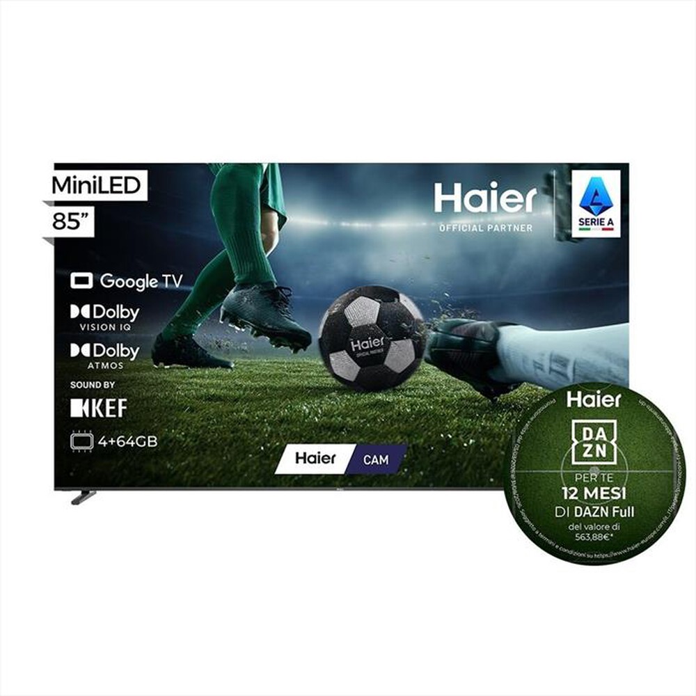 Immagine del prodotto HAIER - H85M92FUX-Nero