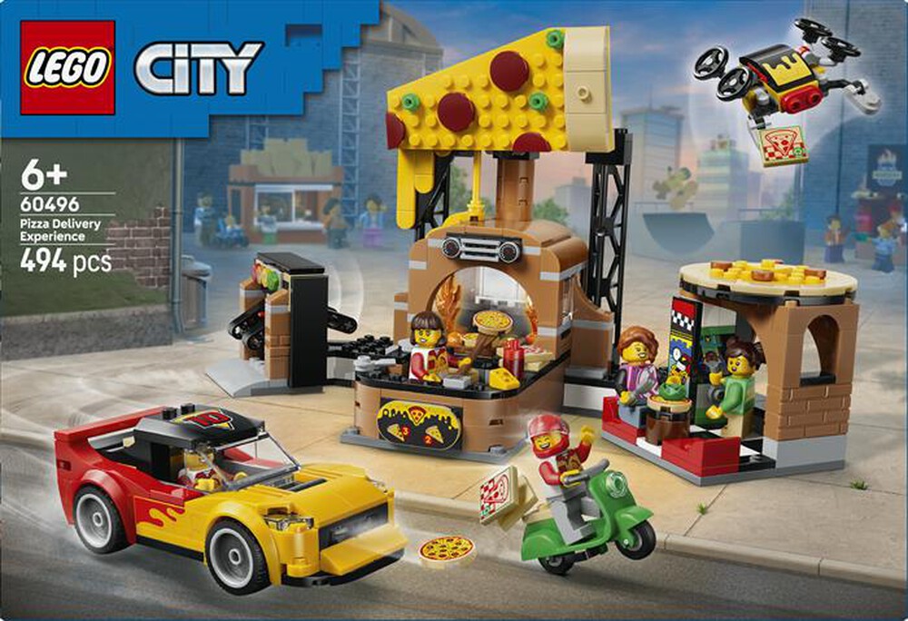 Immagine del prodotto LEGO - CITY Centro di consegna pizze con veicoli - 60496