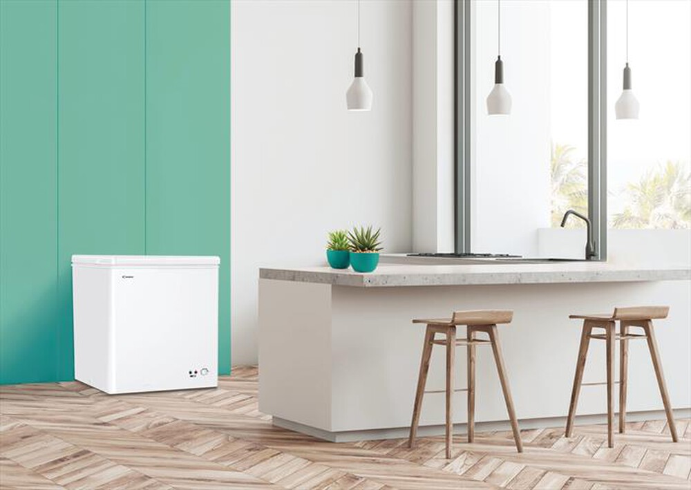 "CANDY - Congelatore orizzontale CCHH 100E Classe E 97 lt-Bianco"