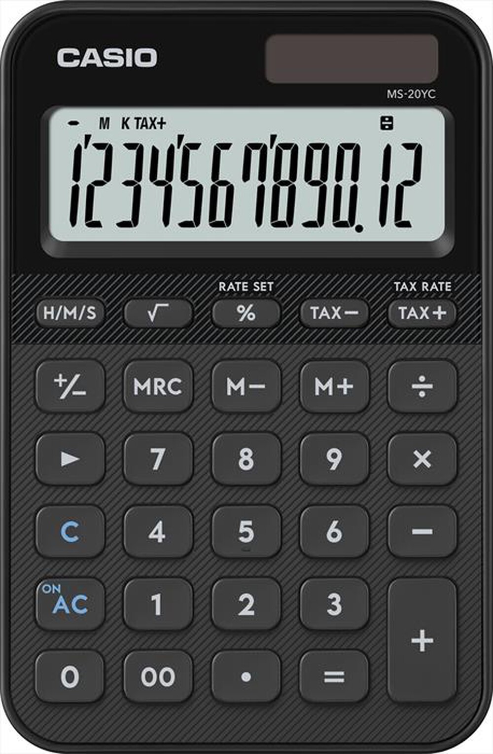 Immagine del prodotto CASIO - Calcolatrice da tavolo MS-20YC BK-NERO