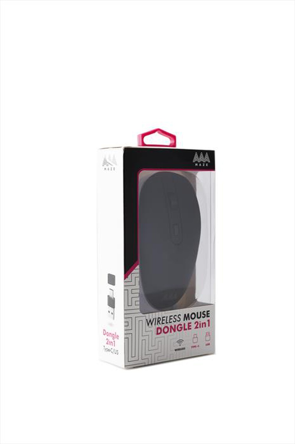 "AAAMAZE - MOUSE WRLS DONGLE-Bianco"