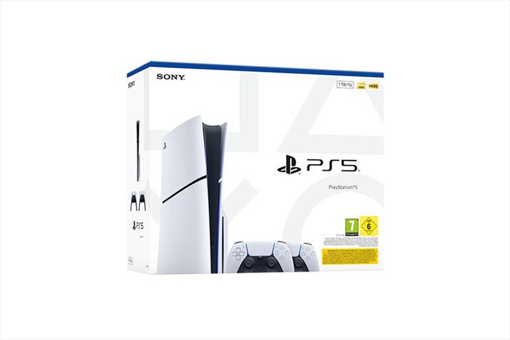 Immagine del prodotto SONY COMPUTER - BUNDLE CONSOLE PLAYSTATION®5 1 TB - DUE CONTROLLER-Nd