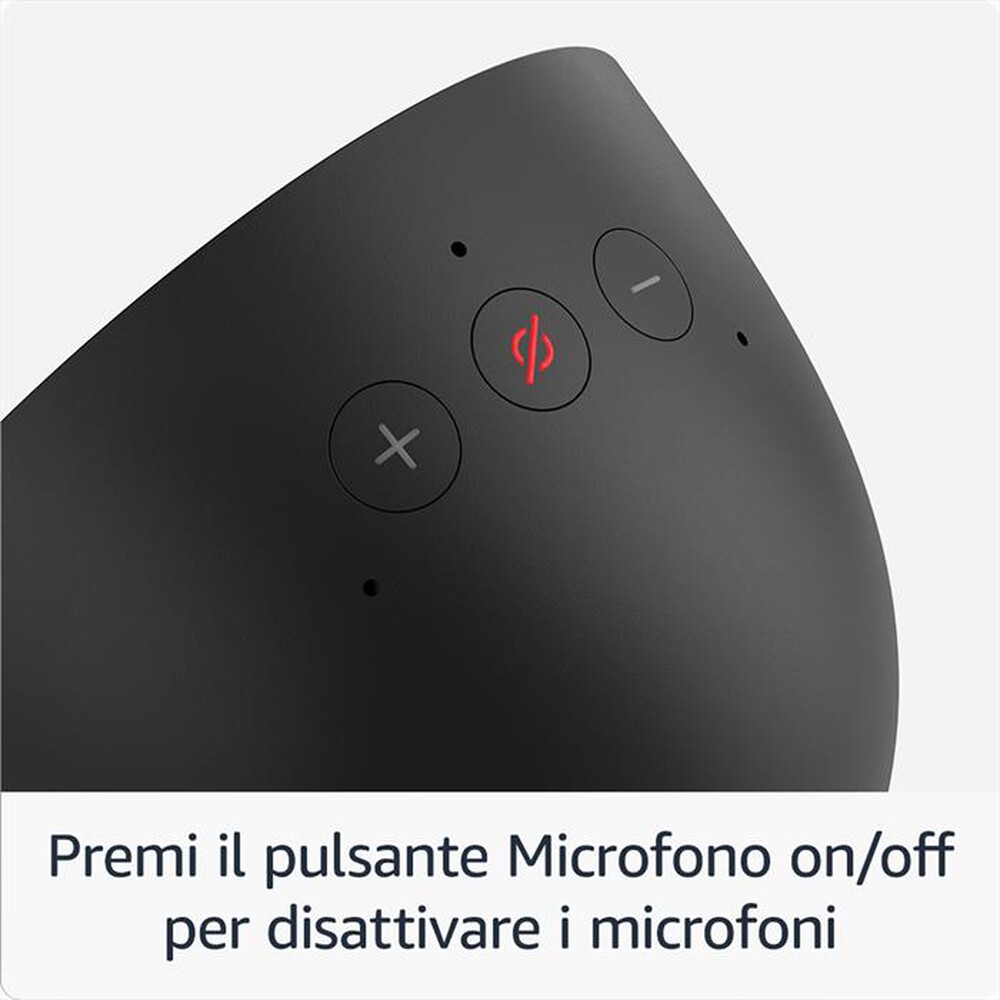 "AMAZON - NUOVO AMAZON ECHO SPOT (MODELLO 2024)-Nero"