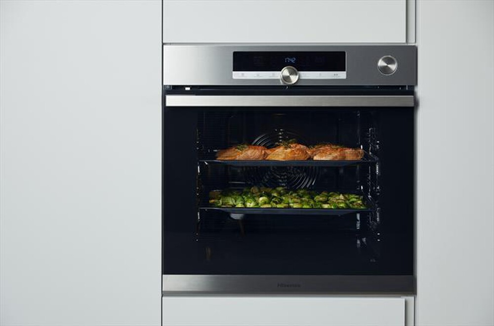 "HISENSE - Forno incasso elettrico BSA66334AX Classe A+-Inox"