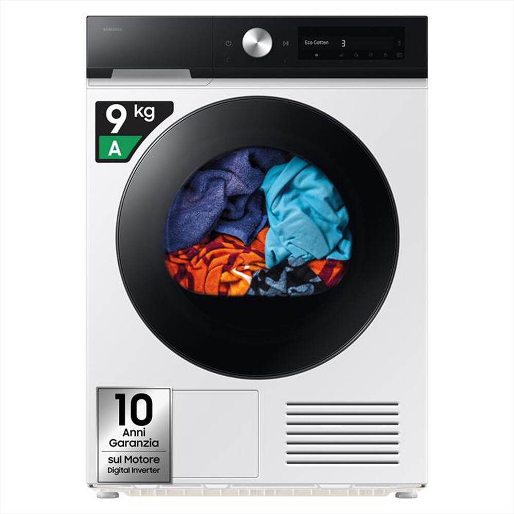 Immagine del prodotto SAMSUNG - Asciugatrice Bespoke AI DV90DB7845GEU3 9Kg ClasseA-Bianco