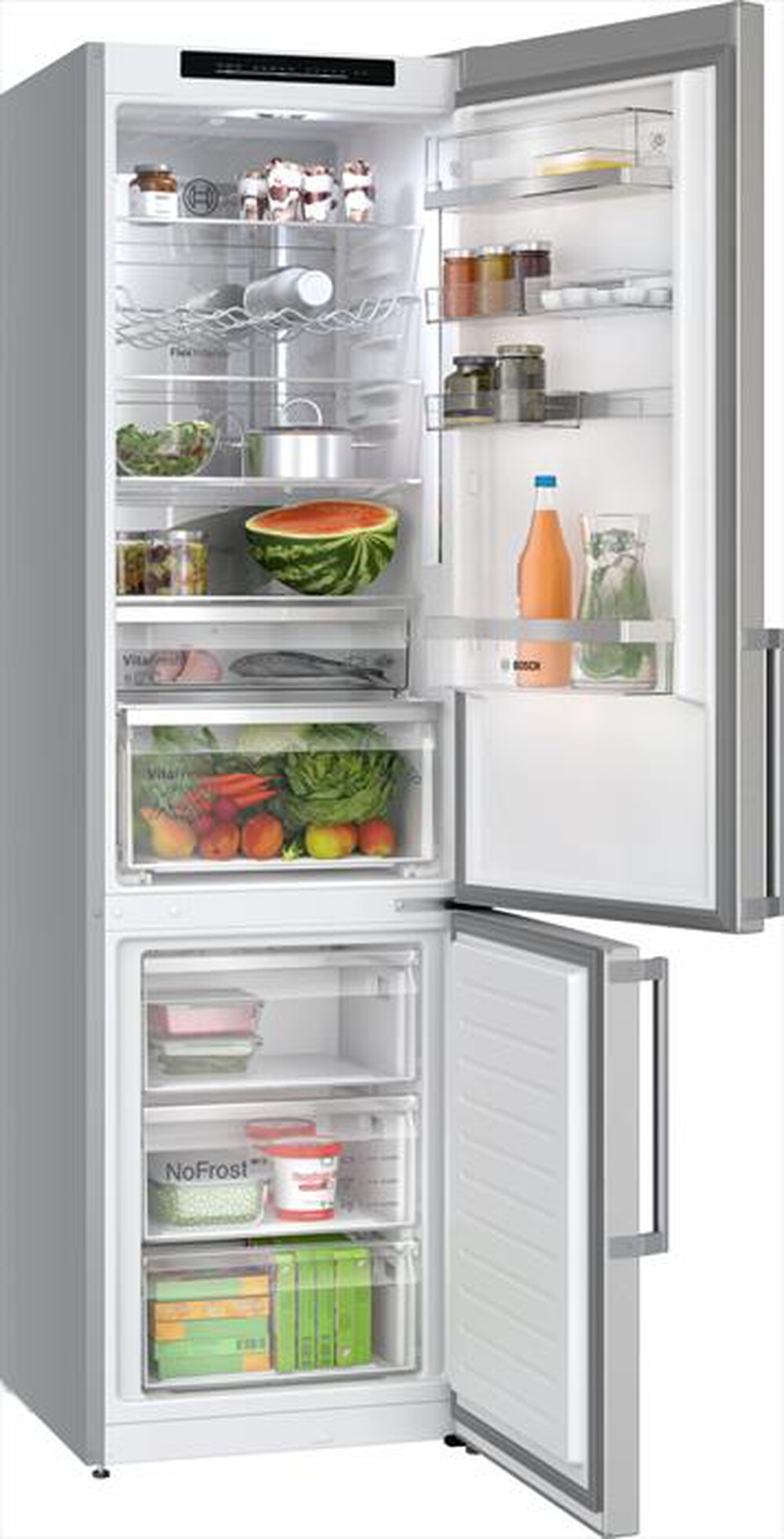 Immagine del prodotto BOSCH - Frigorifero Combinato KGN39AIAU Classe A 203x60 cm-Acciaio anti-impronta