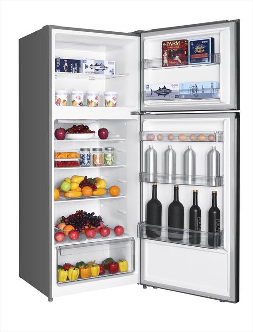 "CRANKER - Frigorifero 2 porte CRDP620NFX Classe E-Inox"