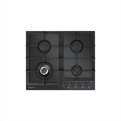 GLEM GAS - Piano cottura a gas GTP64THBK 58,5cm-Nero opaco