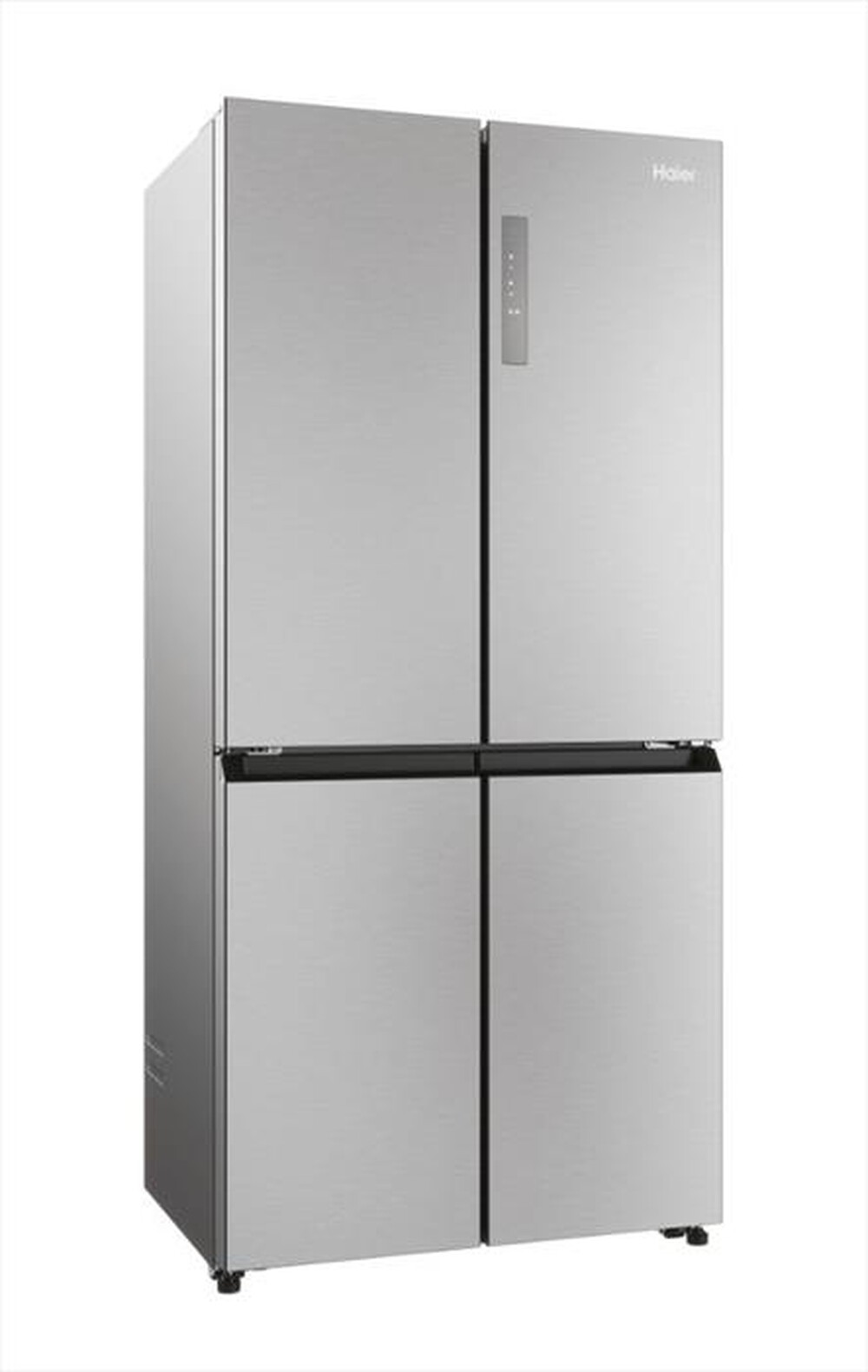 "HAIER - Frigorifero 4 porte HCR3818ENMM Classe E 467 lt-Platino, Stainless steel"
