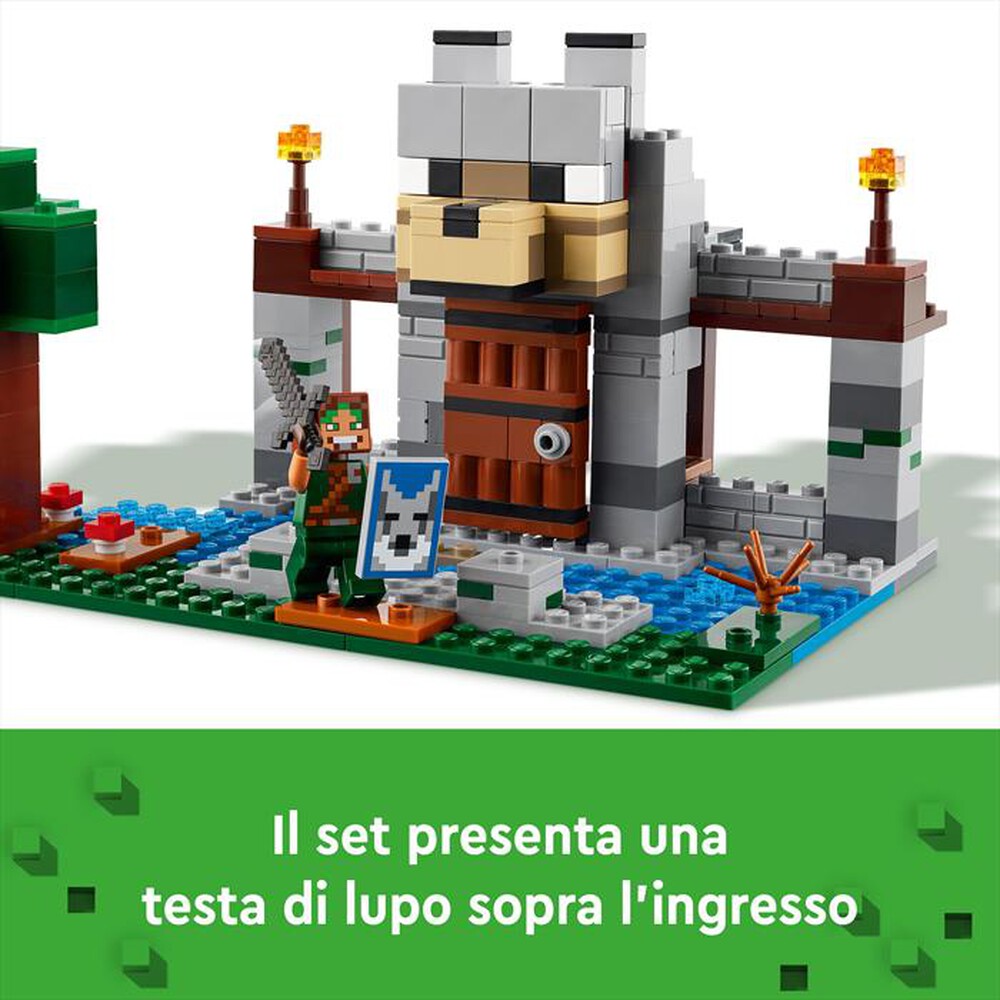 Immagine del prodotto LEGO - MINECRAFT Il castello del Lupo 21261
