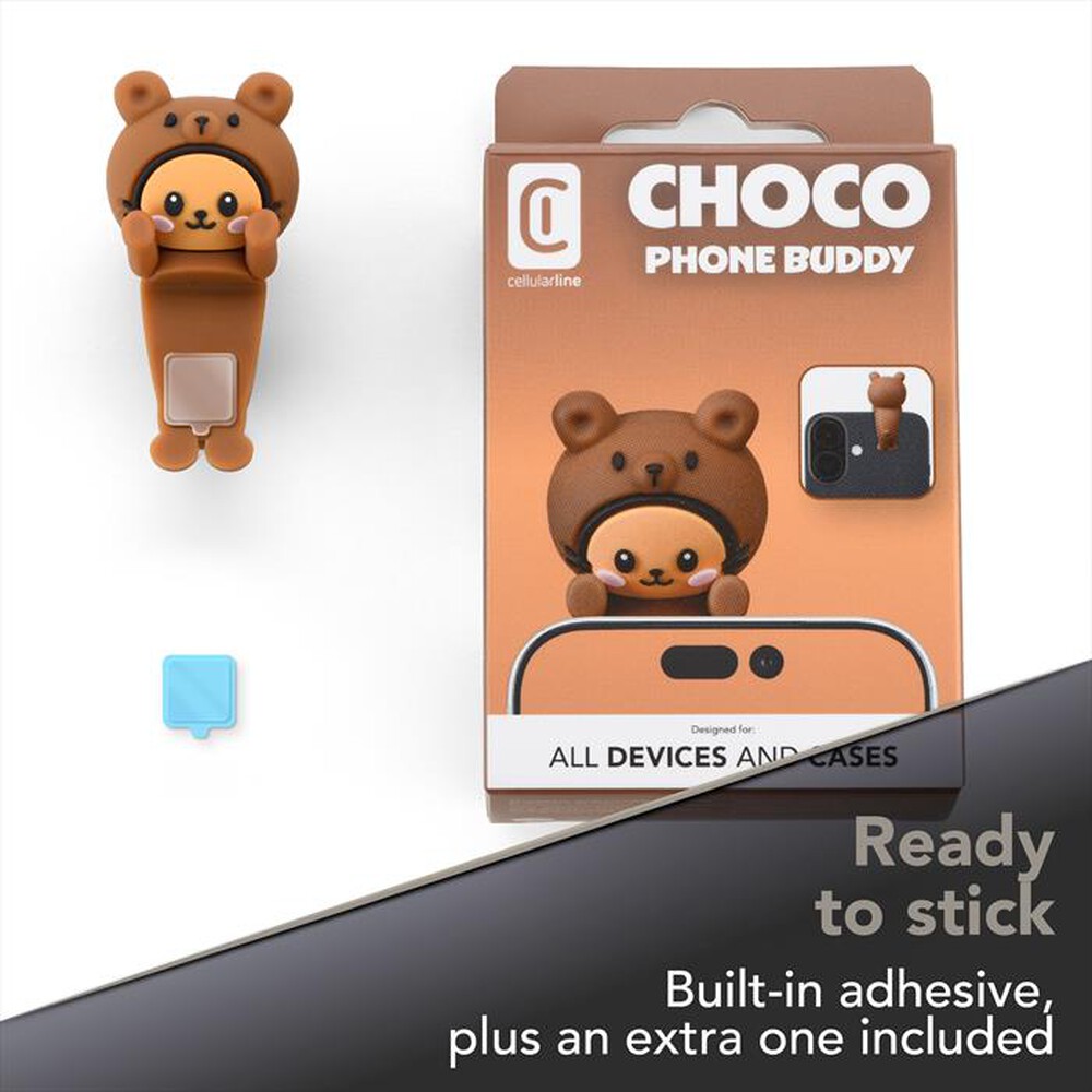 Immagine del prodotto CELLULARLINE - PHONE BUDDY BEAR-Marrone