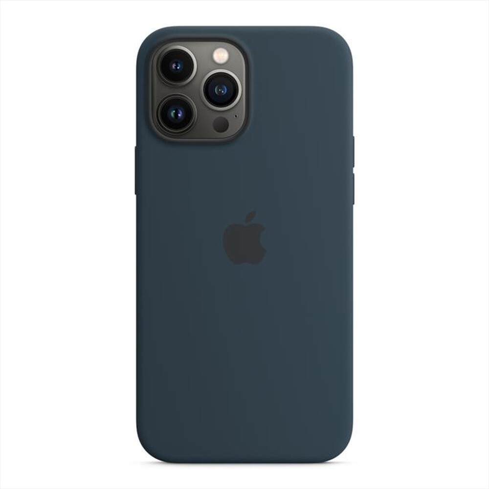 "APPLE - iPhone 13 Pro Max Silicone Case with MagSafe-Blu abisso"