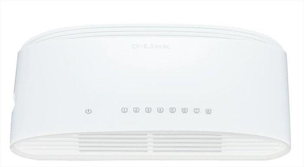 "D-LINK - D-Link DGS 1008D - Switch - 8 porte - EN. Fast EN."