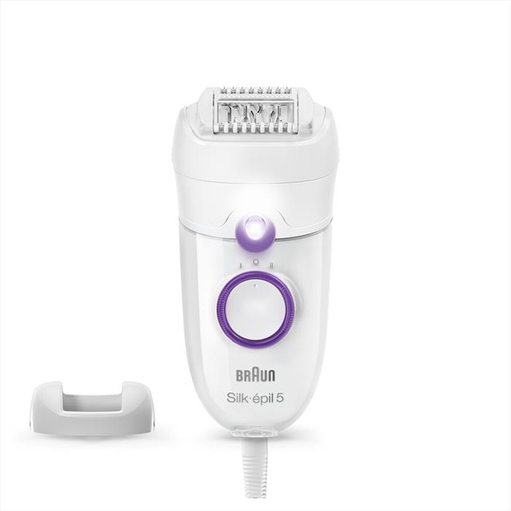 "BRAUN - Silk-épil 5-505-Bianco/Viola"