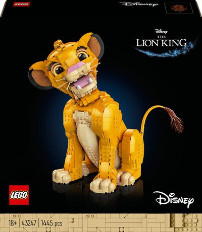 LEGO - DISNEY CLASSIC Giovane Simba, Re Leone 43247