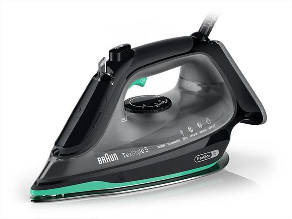 Immagine del prodotto BRAUN - Ferro a vapore TexStyle 5 SI5277GR-Nero-verde