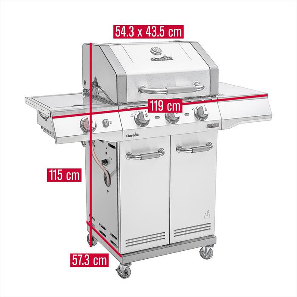 Immagine del prodotto CHAR-BROIL - 140976-Siler