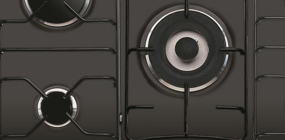 "INDESIT - Piano cottura a gas BB 752 /I (AN) 5 fuochi-Antracite"