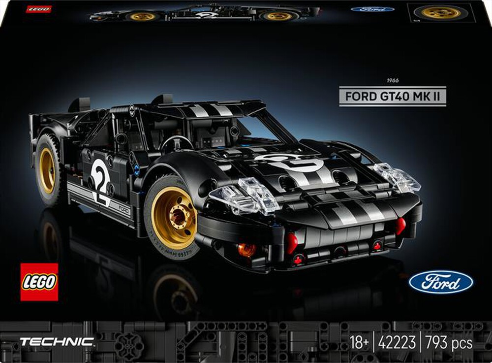 Immagine del prodotto LEGO - TECHNIC Auto da corsa Ford GT40 MKII 1966 - 42223