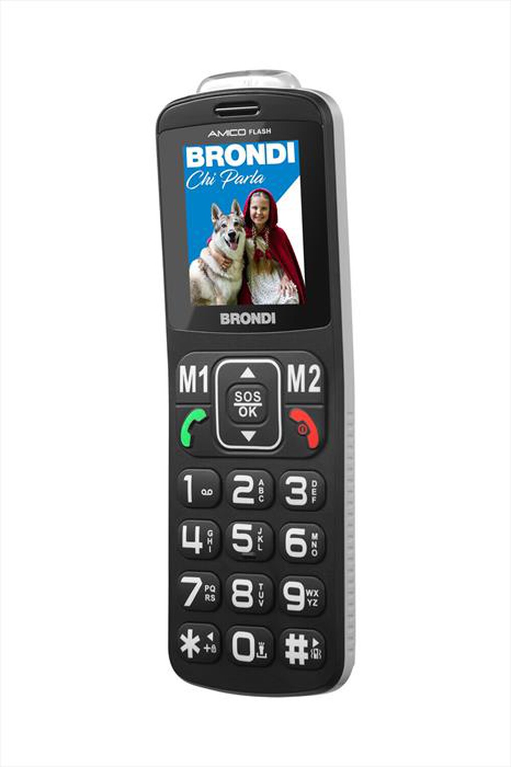 Immagine del prodotto BRONDI - Cellulare AMICO FLASH-BLACK