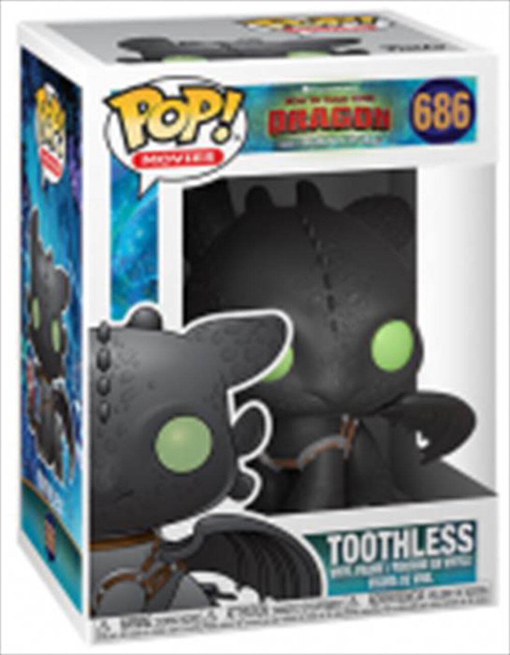 Immagine del prodotto FUNKO - POP Dragon Trainer 3 Toothless 686 - FUPC2085
