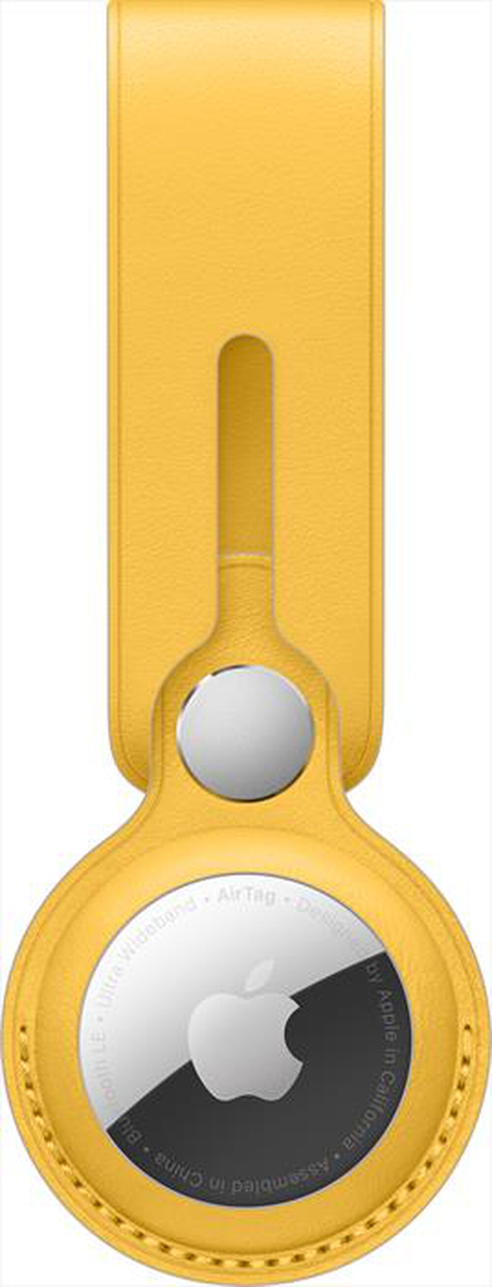 "APPLE - Laccetto AirTag in pelle-Limone"